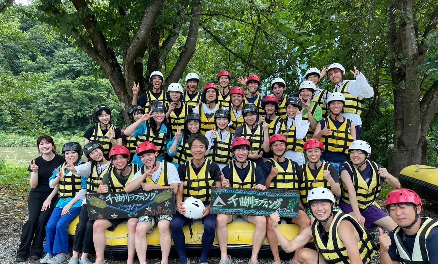 合宿の集合写真